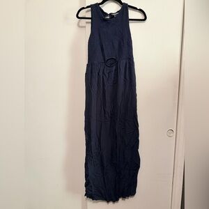 Ingrid & Isabel Navy Textured Dress